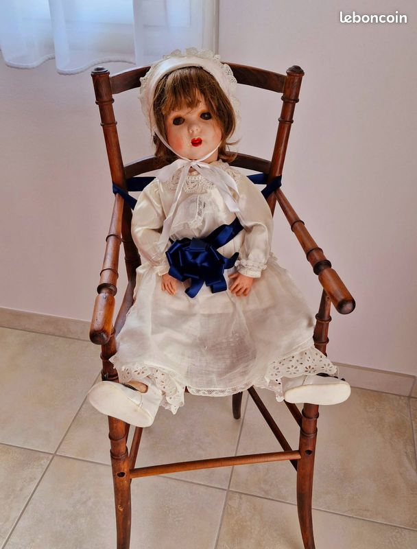 Chaise Haute Époque Pour Poupee Ancienne