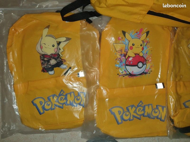Sac à dos Pokemon jaune (image 3)