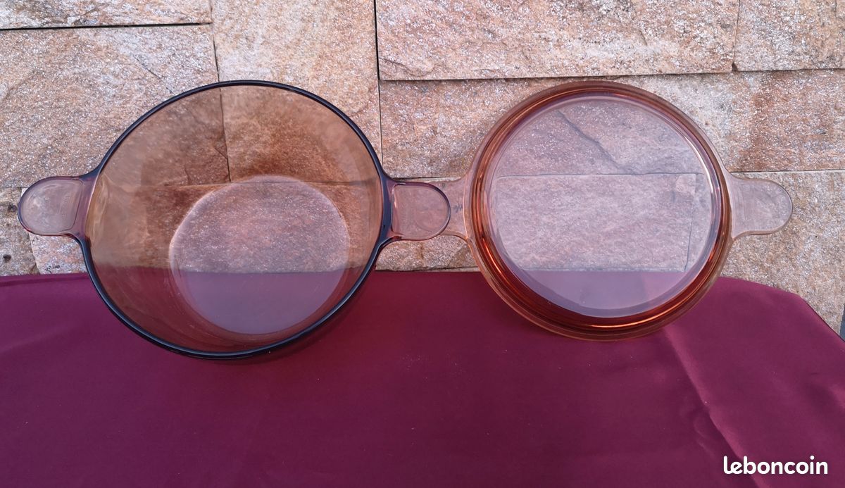 Cocotte en verre vision de corning - Arts de la table