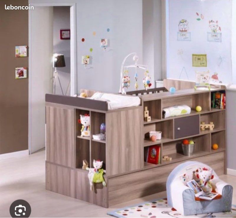 Lit bébé Sauthon évolutif (image 4)