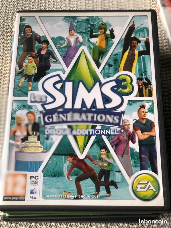 Lot de jeux Pc - Les Sims 2 et 3 (image 4)