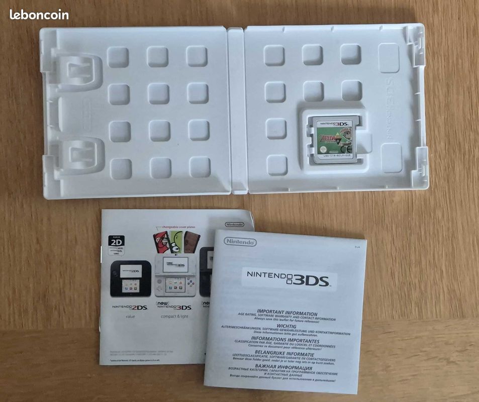 Zelda A Link Between Worlds Nintendo 3DS Édition Nintendo Selects Complet CIB Boîte Manuel — Aventure RPG Hyrule Link Nintendo PAL FR jeu culte (image 2)