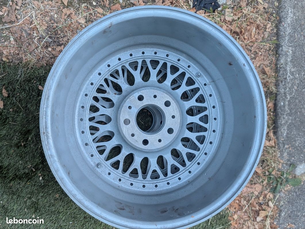4 Jantes BBS RS 17" d'origine - 5x114,3 / 5x100 (34 trous) (image 2)