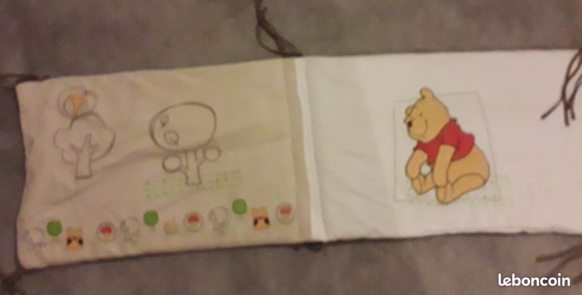 Tour de lit Winnie l'ourson Disney (image 2)
