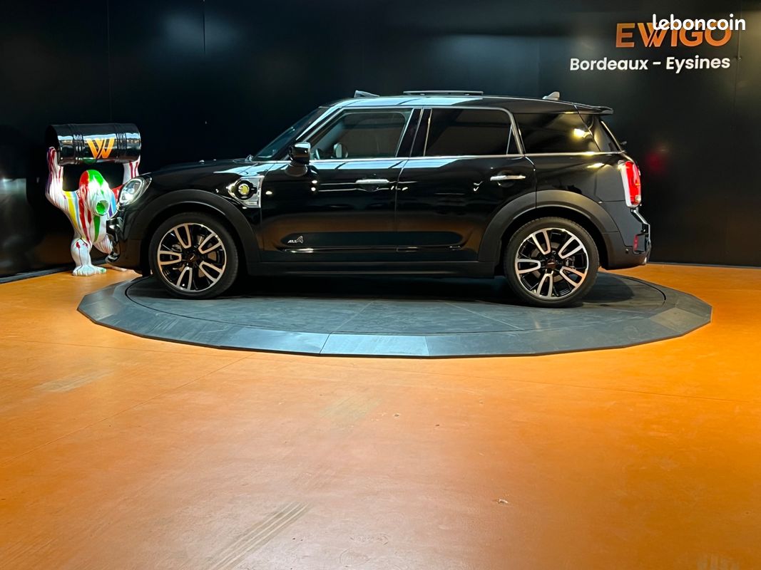 MINI COUNTRYMAN 1.5 134cv+88cv HYBRID PHEV COOPER SE ALL4 BVA JCW / TOIT OUVRANT / APPLECARPLAY / SIEGES CHAUFFANTS (image 19)