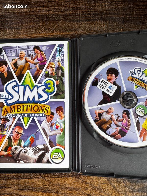Les sims 3: ambitions (extension) PC-MAC | Rakuten