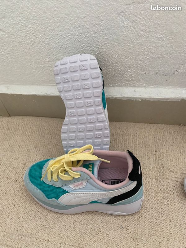 Baskets neuves puma et lacoste enfant (image 3)