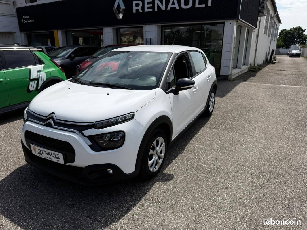 Citroën C3 Société (2 places) 82 CH FEEL NAV TVA récupérable (image 3)