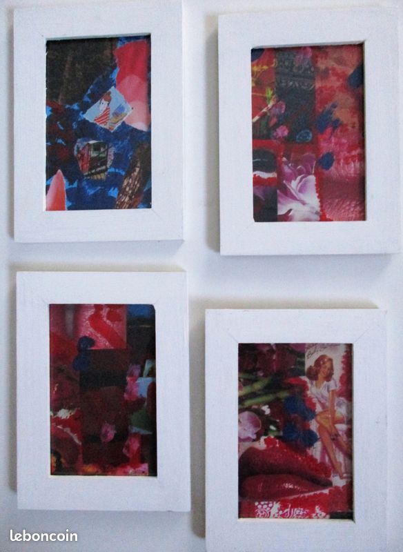 Lot de 4 cadres décoratifs (image 1)