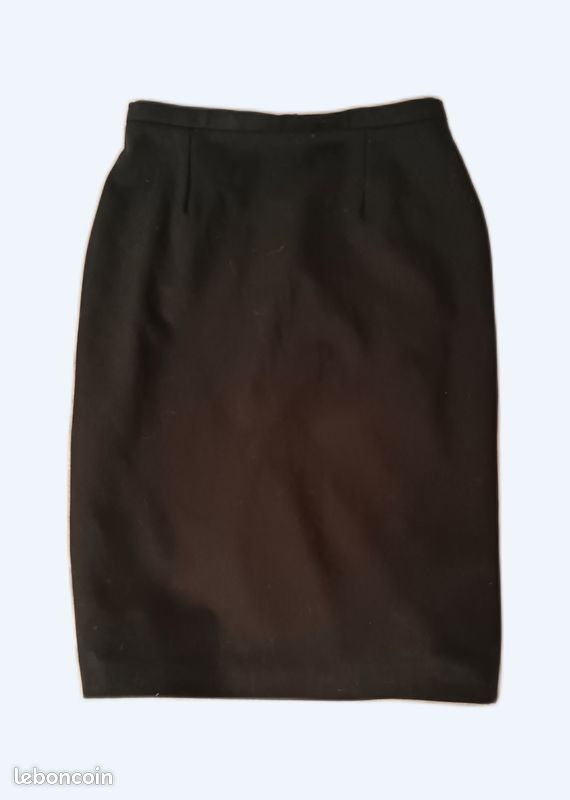 Jupe Noire Habillée Taille 38 – Longueur Midi/maxi – Viscose, Très Bon état