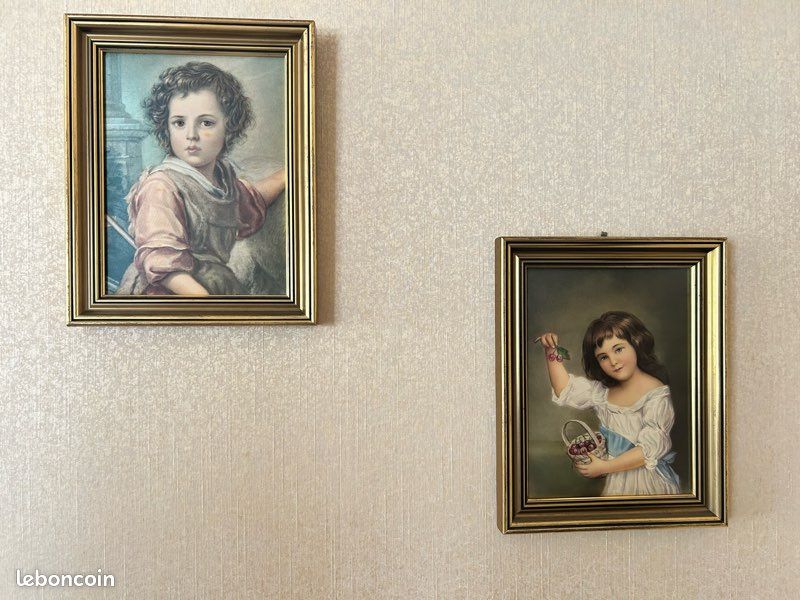 Tableaux lot de 2 (image 1)