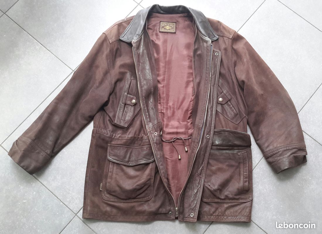 3 quart en Daim marron (image 2)