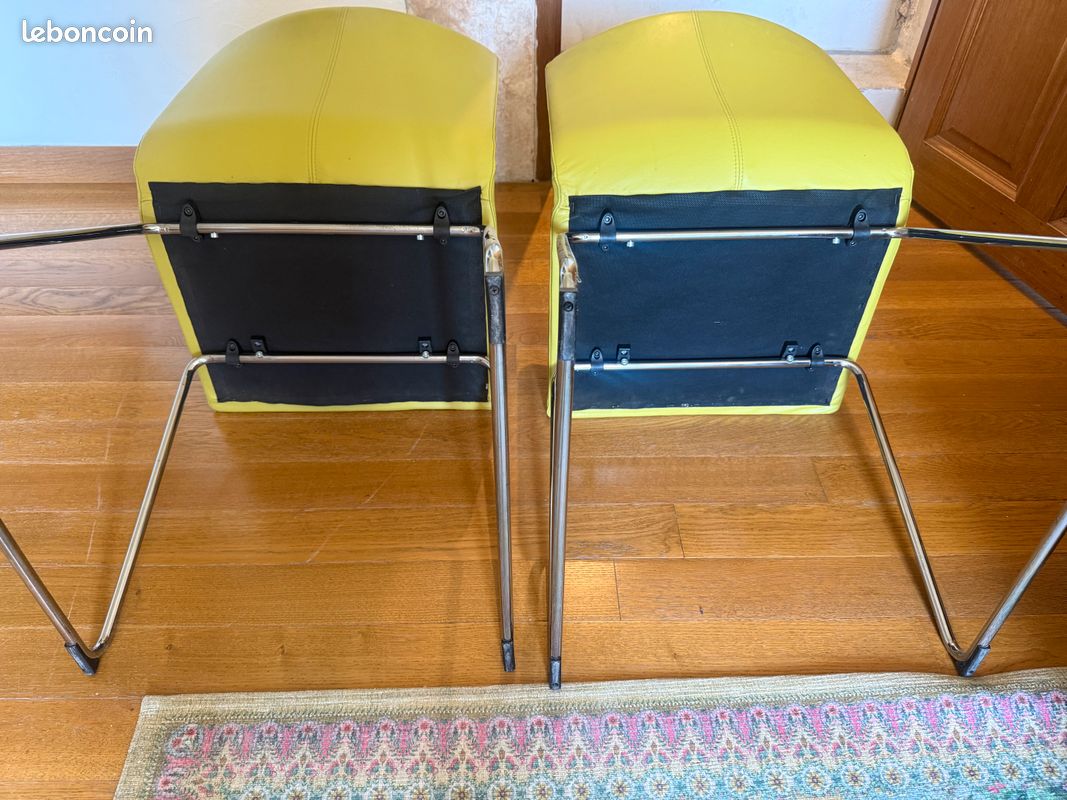 Chaises de salle à manger en cuir (image 3)