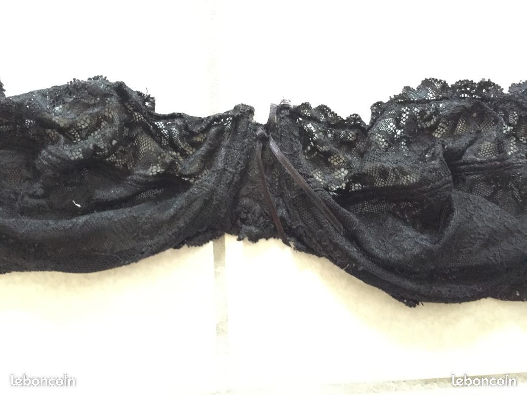 Soutien-gorge noir 80 C (image 2)