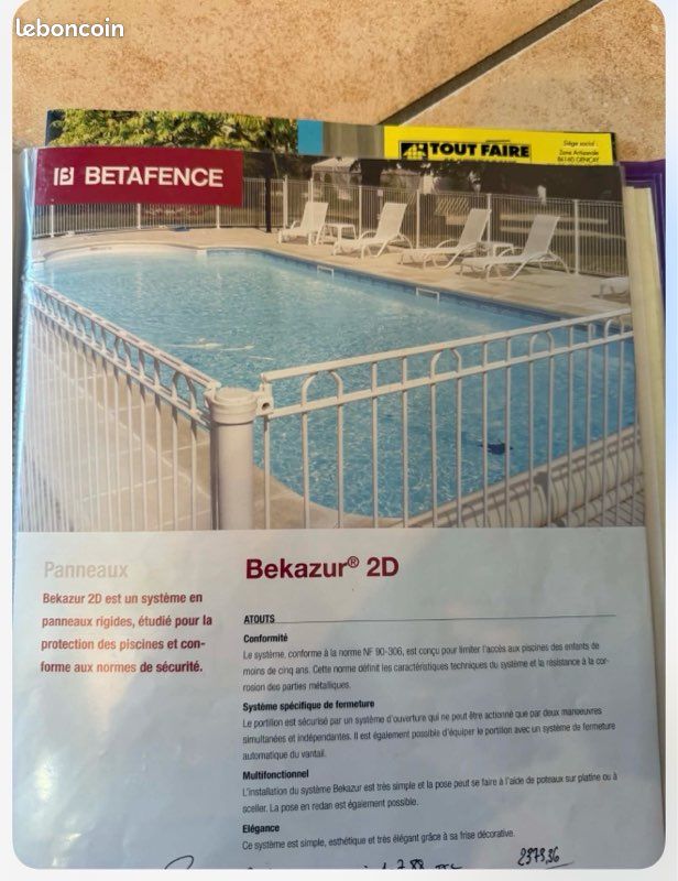 Panneaux rigides entourage piscine (image 2)