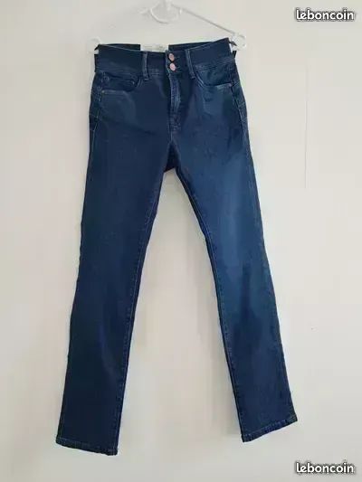 Jean Skinny Femme Salsa - Taille W28 L32 - Bleu - Neuf Avec étiquettes