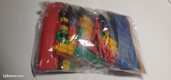127 Pièces Kit De Tubes Thermorétractables Noirs Gaine D'isolation Enveloppes Rétractables Pour