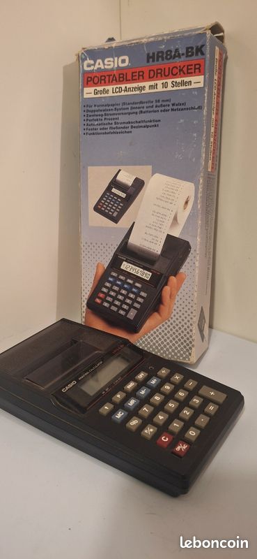 VINTAGE calculatrice collège 1986 CASIO LC 311c -> pour nostalgique des années 80 & lycée - Collection