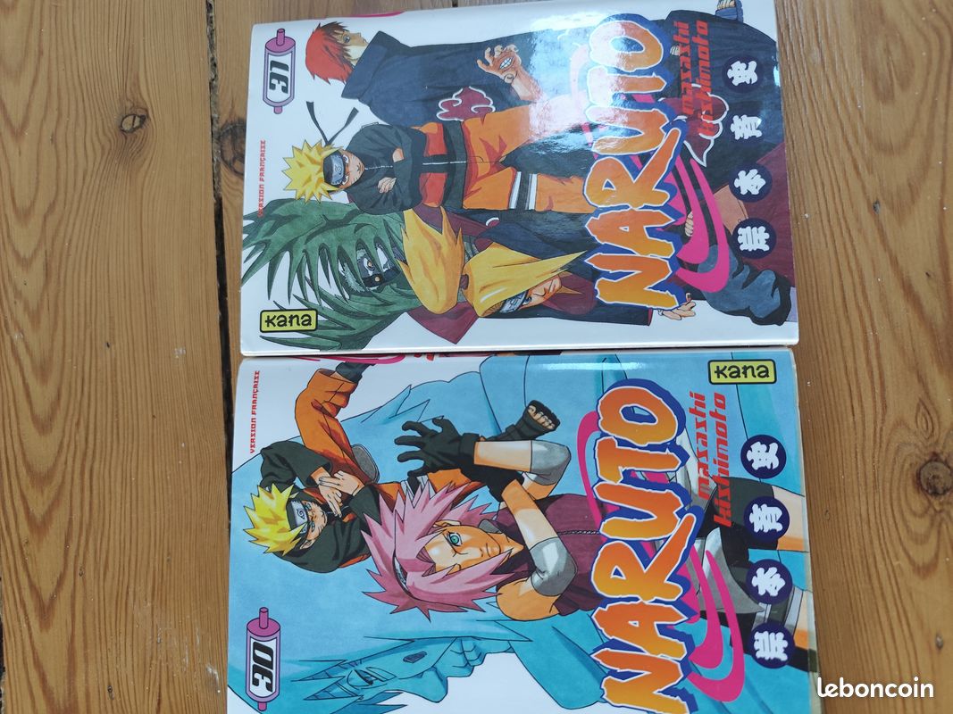 Lot 4 mangas Naruto (image 2)