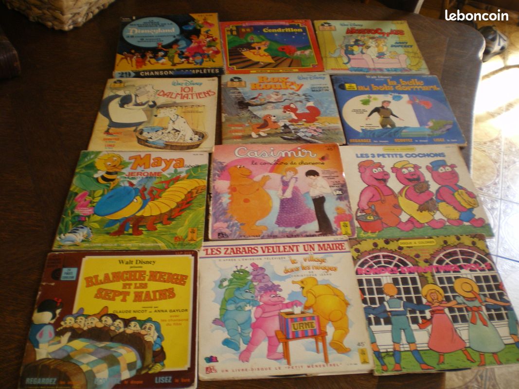 Lot livre disque pour enfants (image 1)