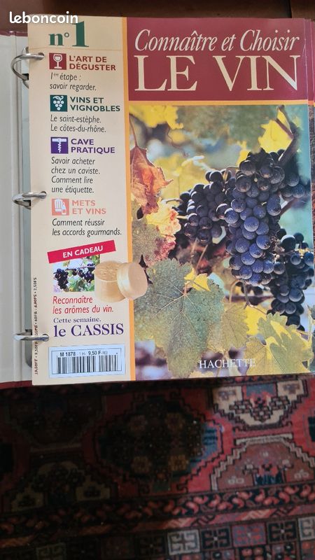 Collection Connaître et Choisir le Vin Hachette 190 fascicules (image 3)