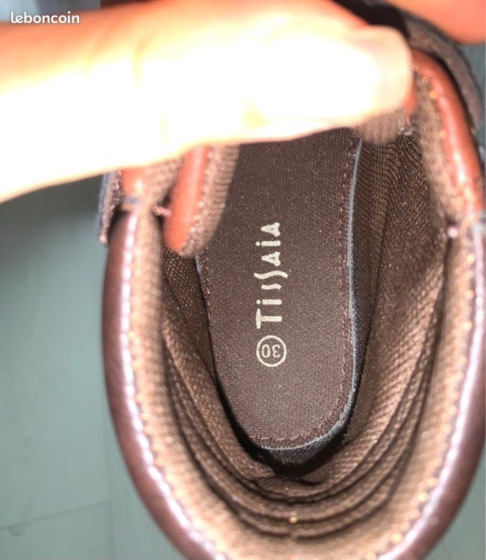 Bottines tissaia taille 30 (image 5)
