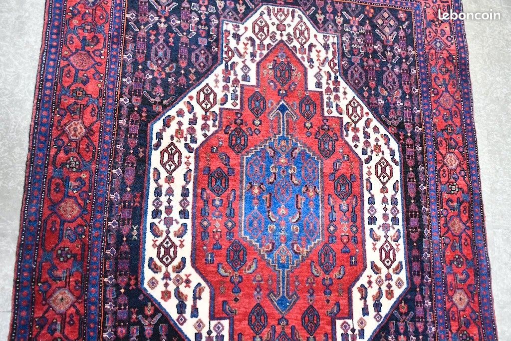 Tapis Senneh persan 158x121 cm (image 12)
