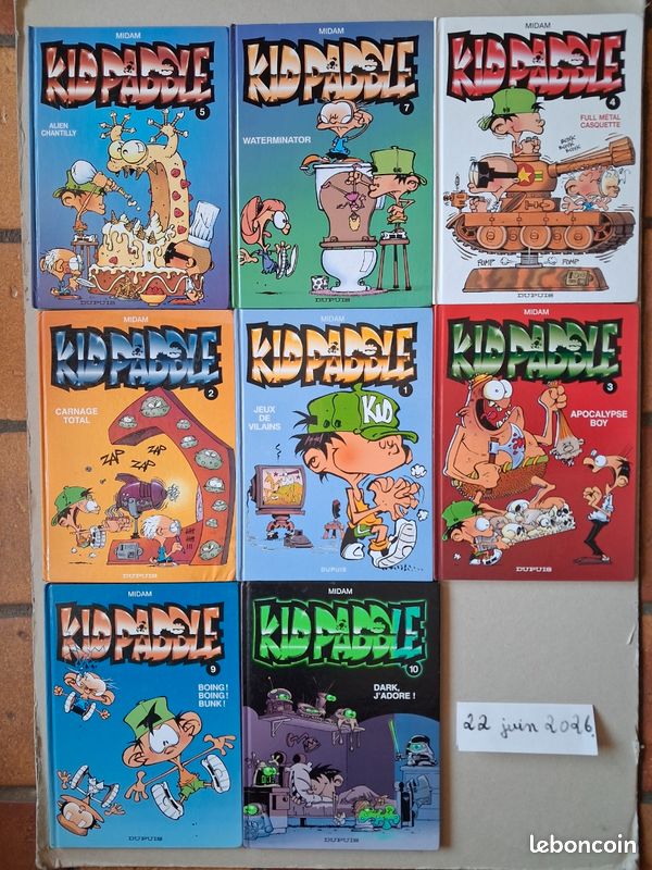 Kidpaddle - Lot de 8 livres (image 1)