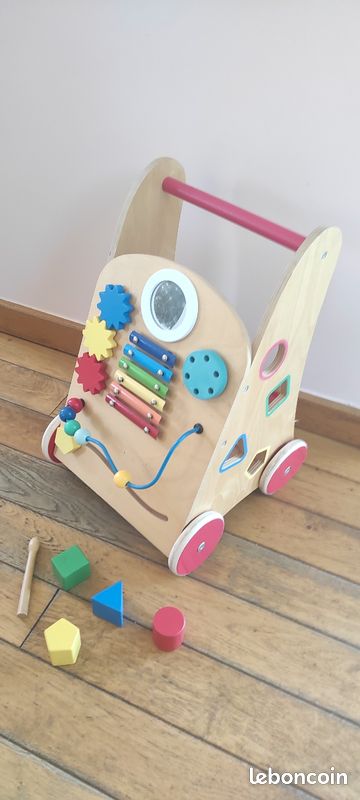 Deals Trotteur Trotteur Oxybul Bois Trotteur En Bois Oxybul Jeux