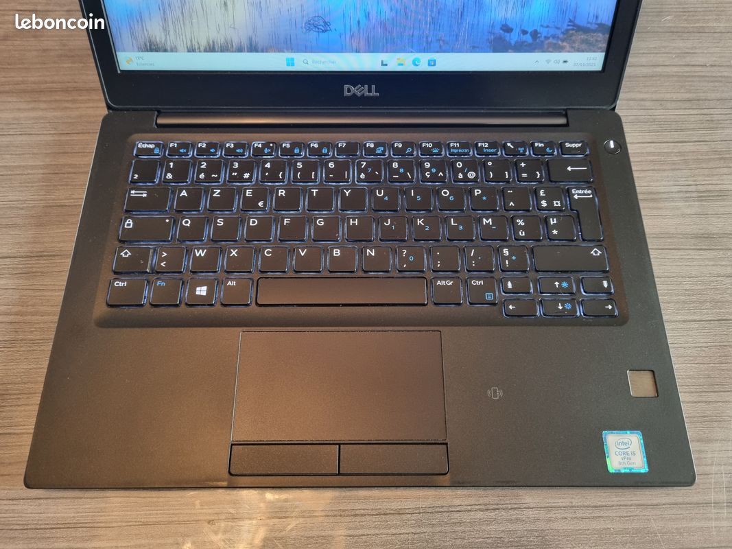 Dell Latitude 7390 13 Pouces – I5 8e Génération, 16 Go RAM, 256 Go SSD, Windows 11 Pro