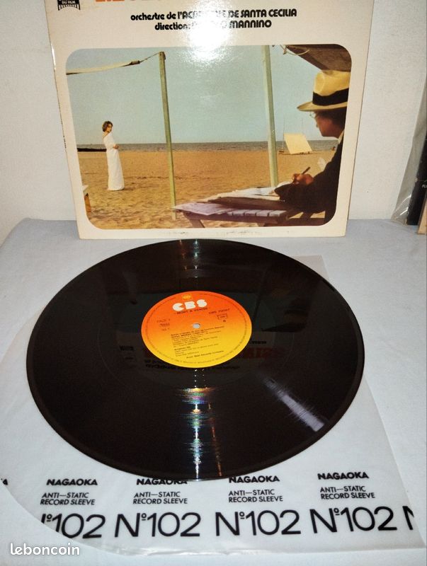 Album vinyle bande originale film Mort à Venise Visconti (image 3)