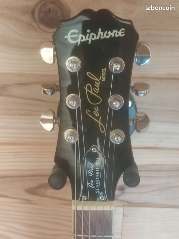 Epiphone LP Standard pro micros Asylum Granite (image 3)