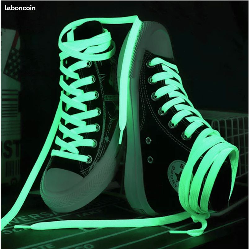 Lacets Lumineux pour Baskets et Chaussures de Sport (image 1)
