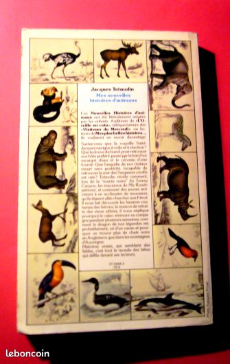 MES NOUVELLES HISTOIRES D'ANIMAUX de J. TREMOLIN (image 2)