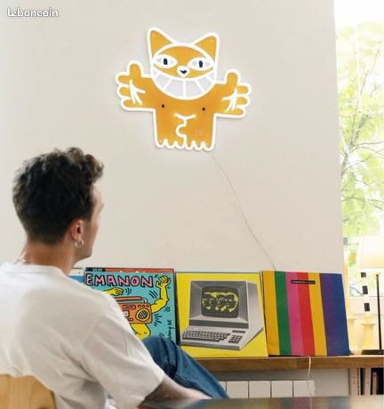 Néon LED, Coeur, YELLOWPOP | Leroy Merlin