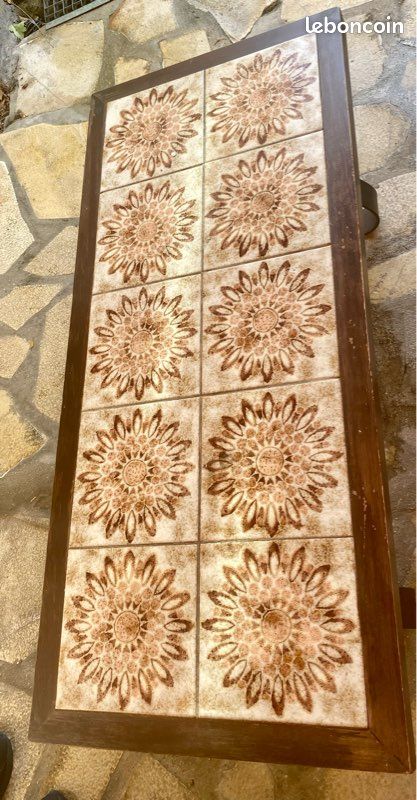Table basse de salon vintage (image 2)