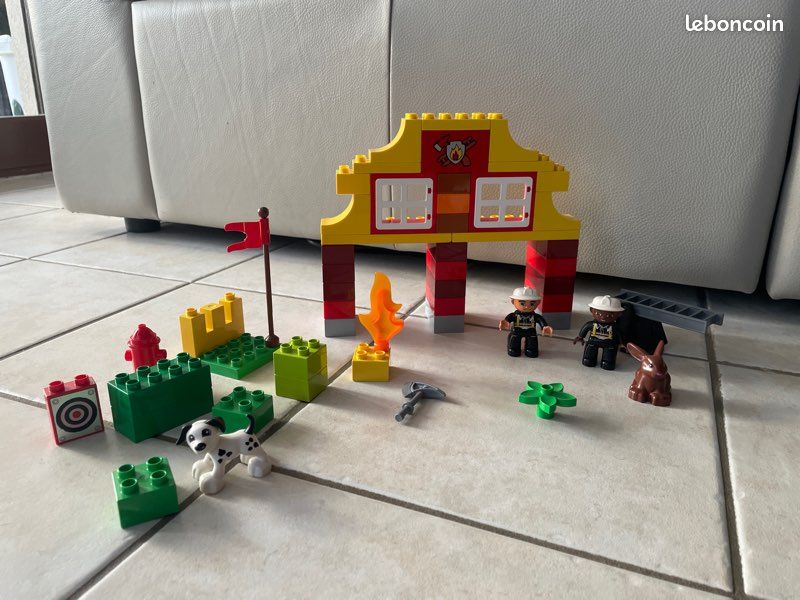 Lego duplo 6138 caserne de pompiers Jeux Jouets