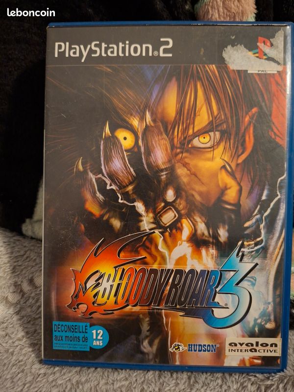 Jeu Bloody Roar 3 PS2 - Édition Sans Manuel - Très Bon état - Import Japon