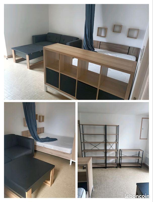Appartement 1 pièce 29 m² · à Segré-en-Anjou Bleu · 29 m² · 450 €/mois
