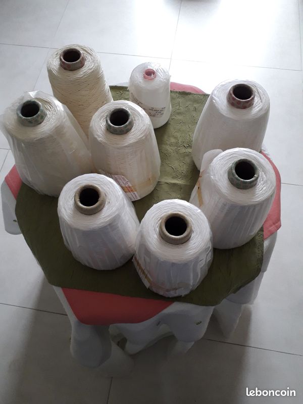 Bobine 400gr de fil mercerie 100% coton (image 1)