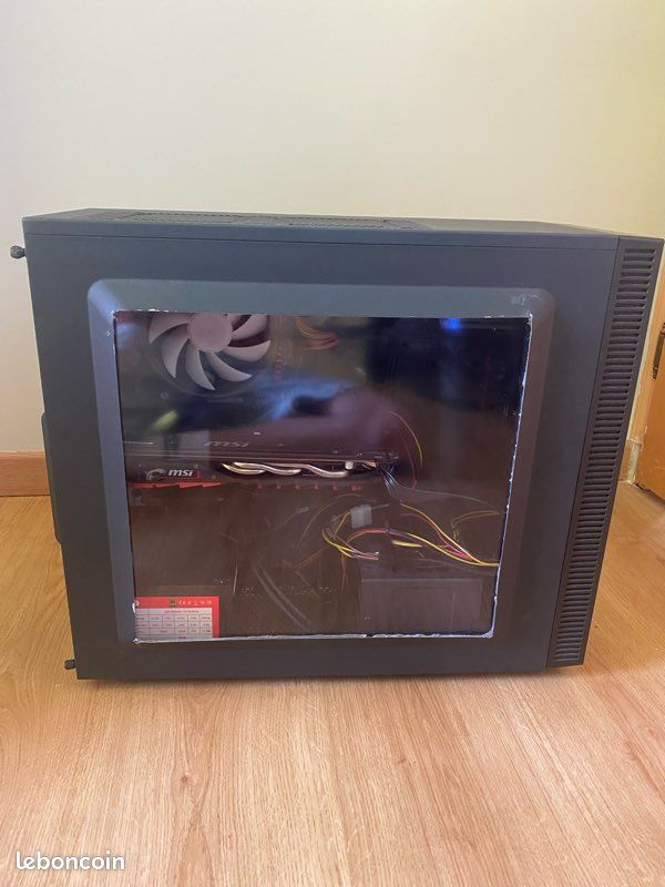 PC Gamer i5-7400 – GTX 1060 MSI Gaming X – 12 Go RAM – SSD + 1 To (image 1)