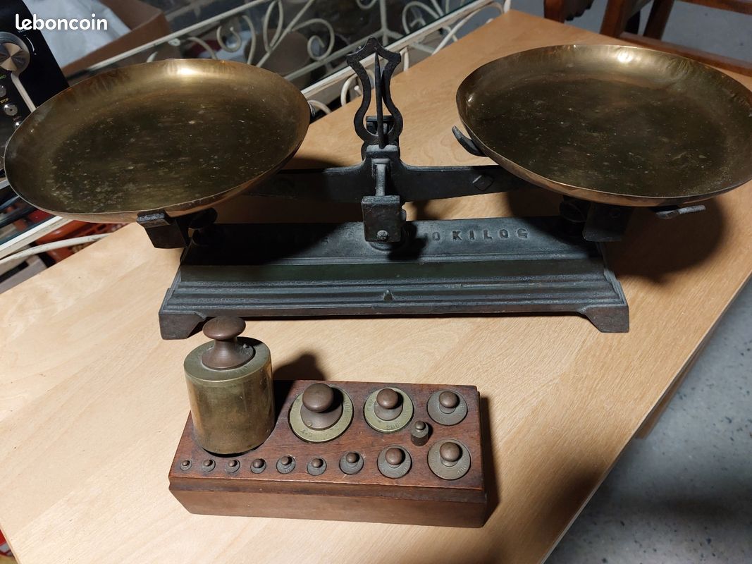 Balance (bilancia) RW/ROSEBA - Modèle 721 B.R 6 - Avec 53 Plateaux - Neuf Avec étiquettes