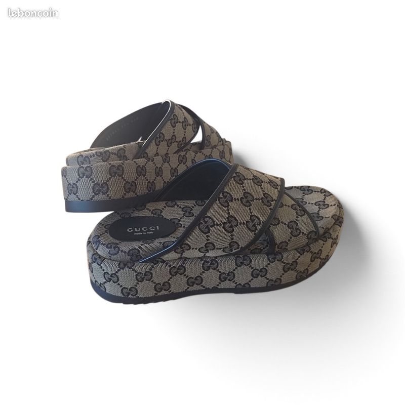 Gucci – Mules à logo GG – Taille 39,5 (image 5)