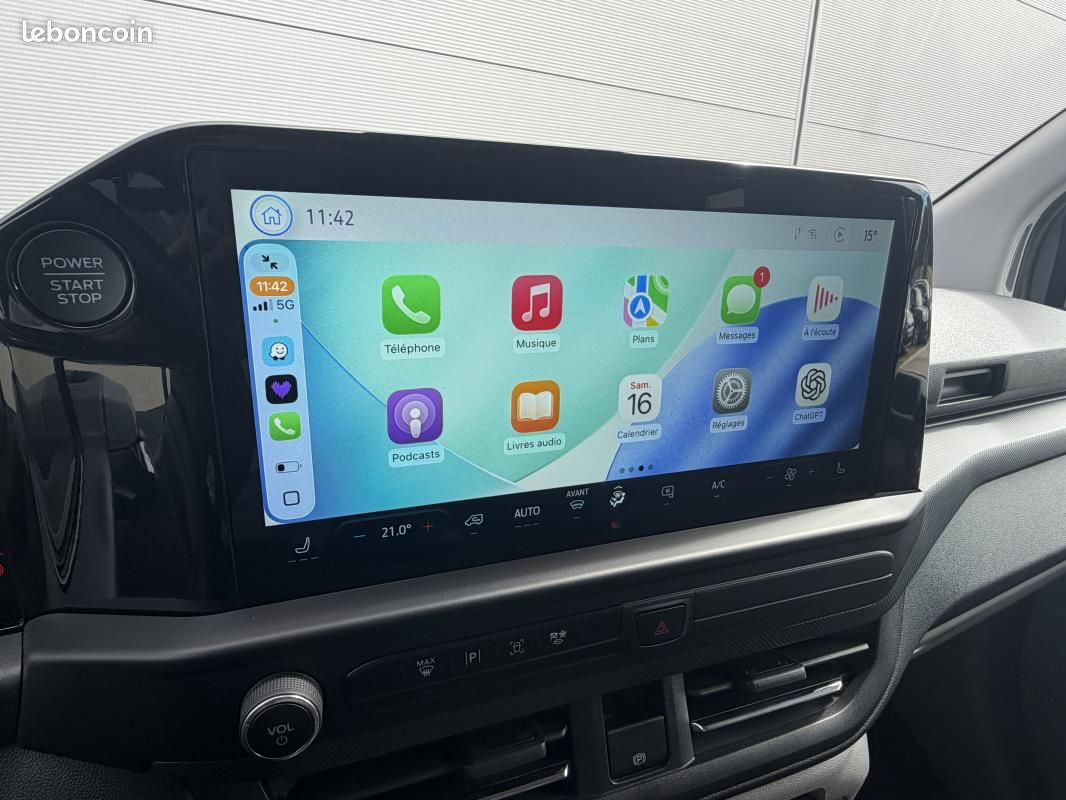 Ford Transit Custom 2.0 150 CH LIMITED CABINE APPROFONDIE L1 H1 BVM6 / SUPERBE ETAT GARANTIE CONS... (image 9)