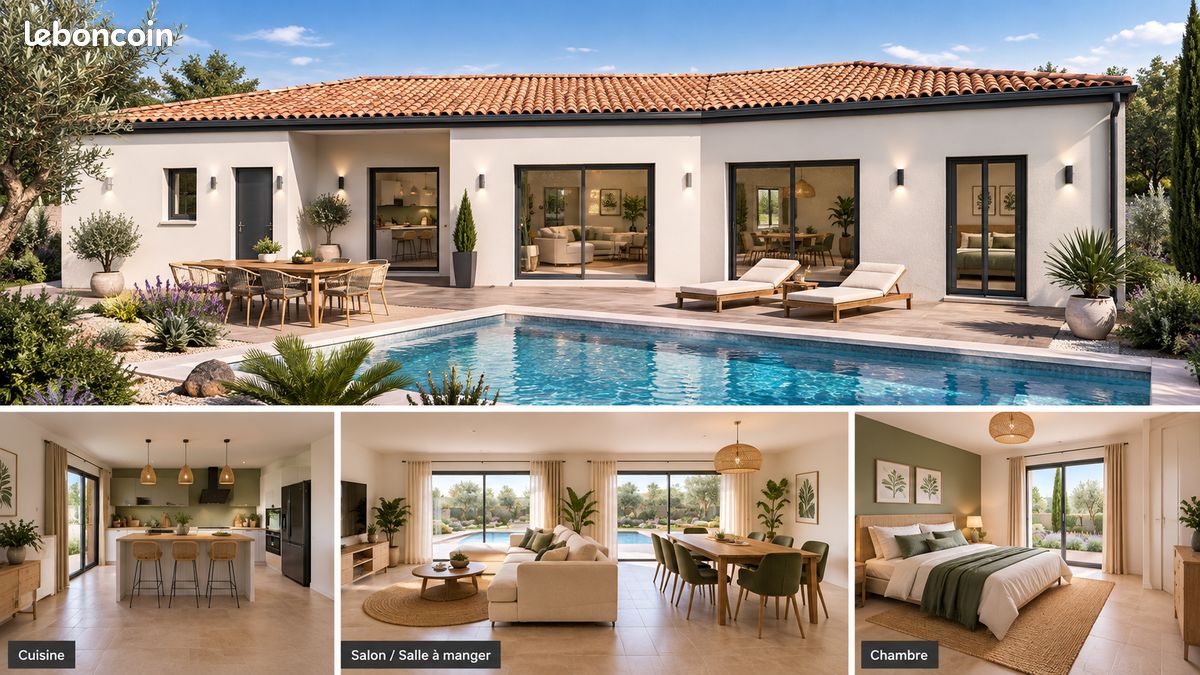Maison 4 pièces 107 m² · à Vinassan · 107 m² · 385 900 €