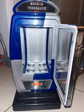 PETIT MINI FRIGO Orangina Bleu Canette Voiture / Portable Cooler