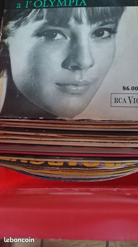 Disque 45 tours des années 60 (image 3)