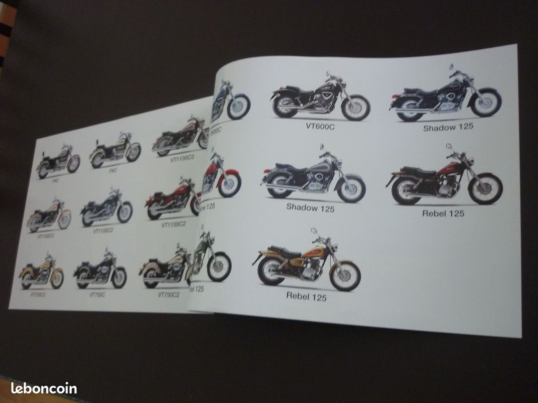Prospectus HONDA CUSTOMS de 1999 à 20 euros (image 3)