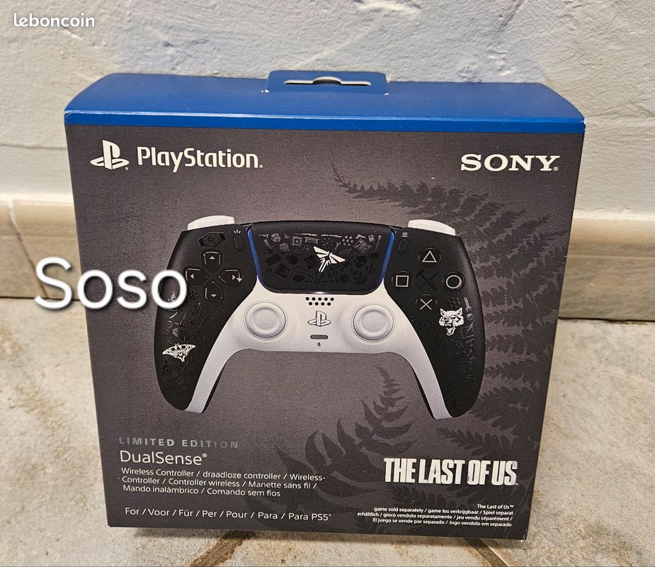 Manette Sony DualSense PS5 - Édition Limitée The Last Of Us - NEUVE Sous Blister