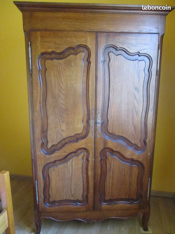 Petite armoire chêne massif (image 1)